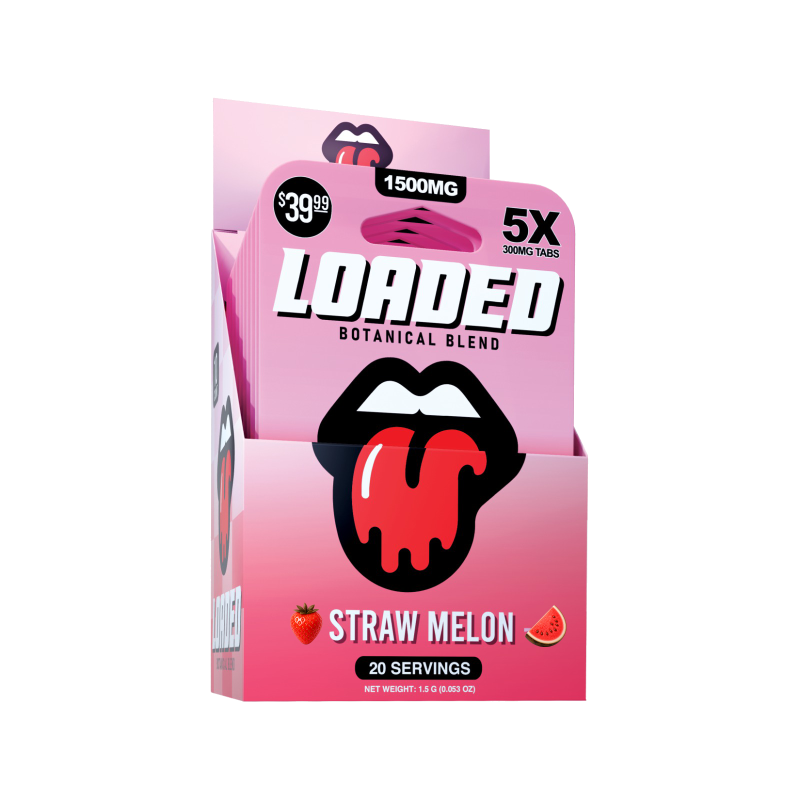Loaded 1500MG Straw Melon